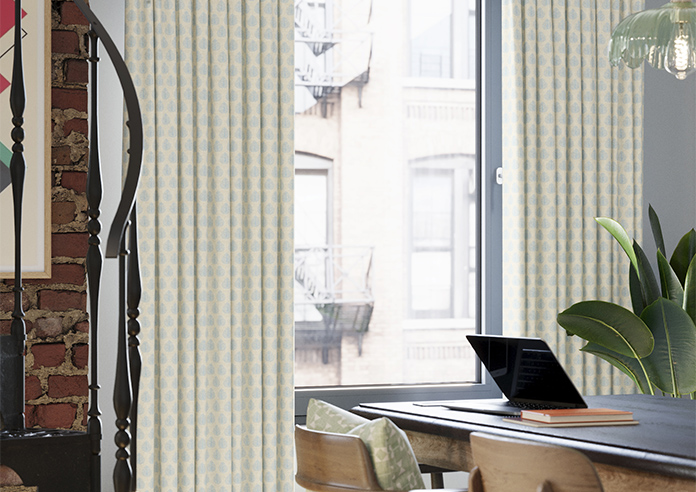 Emily Bond Jaipur, Sky - Made to Measure Curtains - Image 5